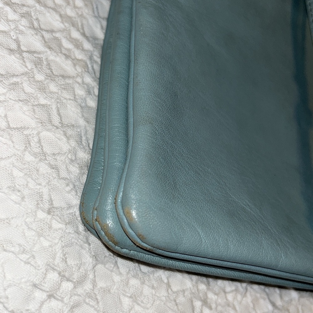 Celine large trio aqua leather Crossbody - Picture 11 of 11